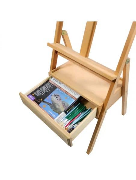 Wooden easel stand for painting 2