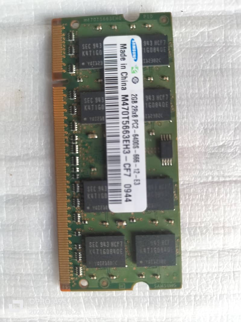 laptop ram DDR2 2gb 1