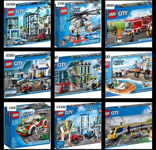 Ahmad"s Lego City set collection 0
