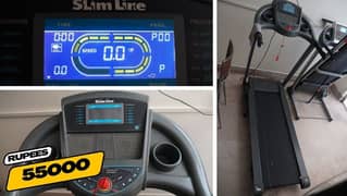 Slimline gym exercise Treadmill in excellent condition