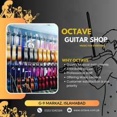 High Quality Acoustic Guitars at Octave Music Store