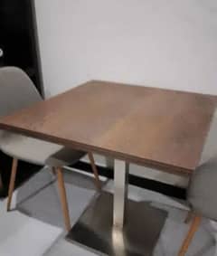 Two persons dining table for sale without chairs
