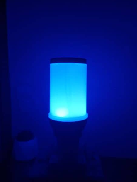 LED RGB BLUETOOTH SPEAKER BULB WITH REMOTE CONTROL & ADJUSTABLE PANELS 9