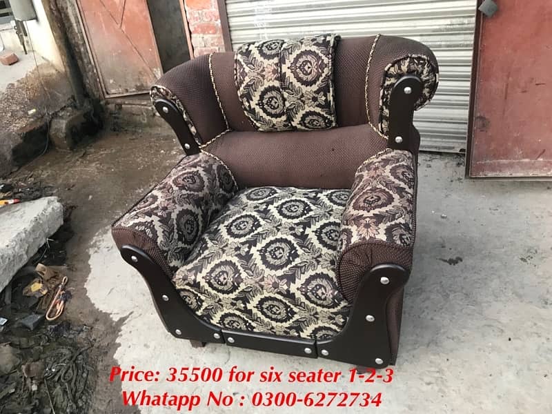 Six seater sofa sets on Whole sale price 1