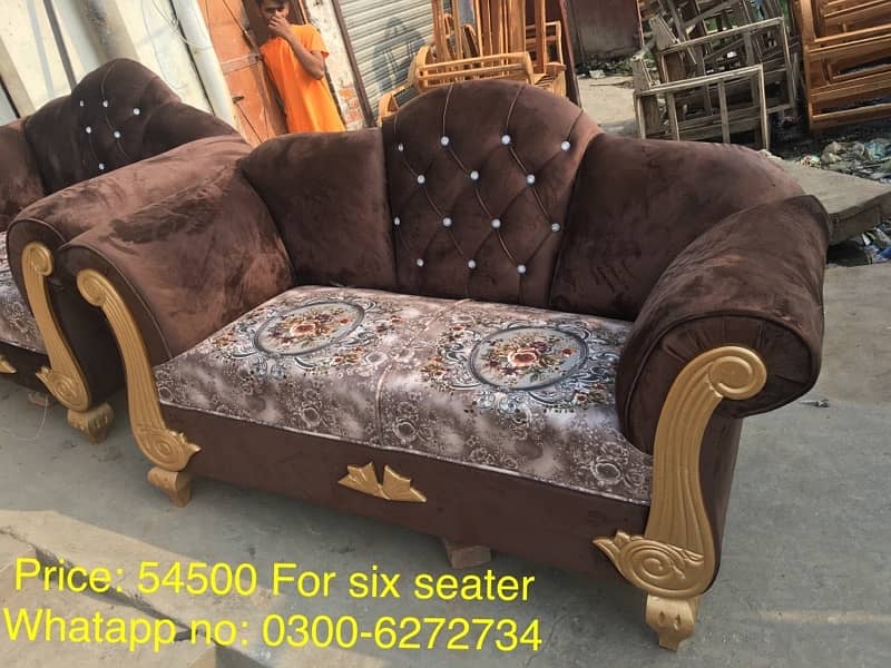 Six seater sofa sets on Whole sale price 12