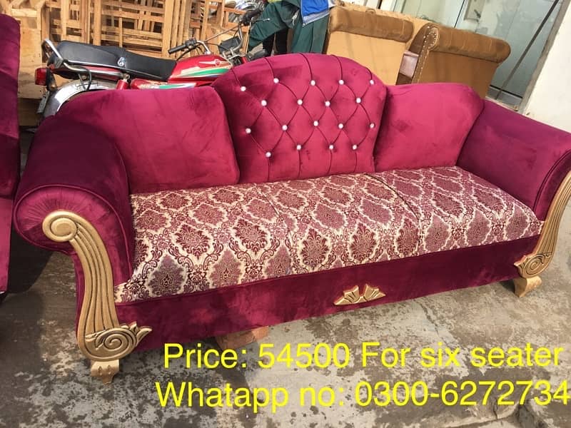 Six seater sofa sets on Whole sale price 14