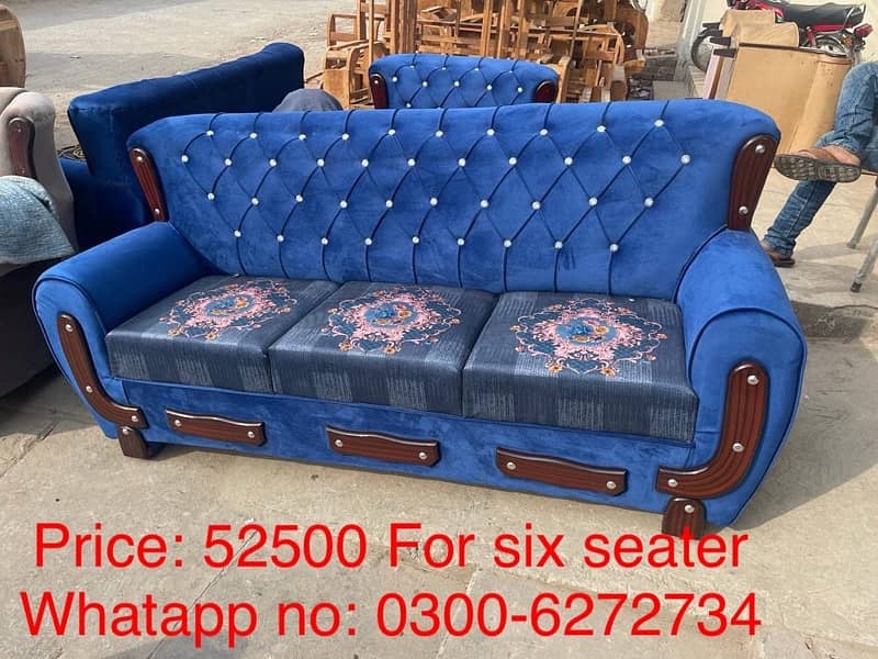 Six seater sofa sets on Whole sale price 15