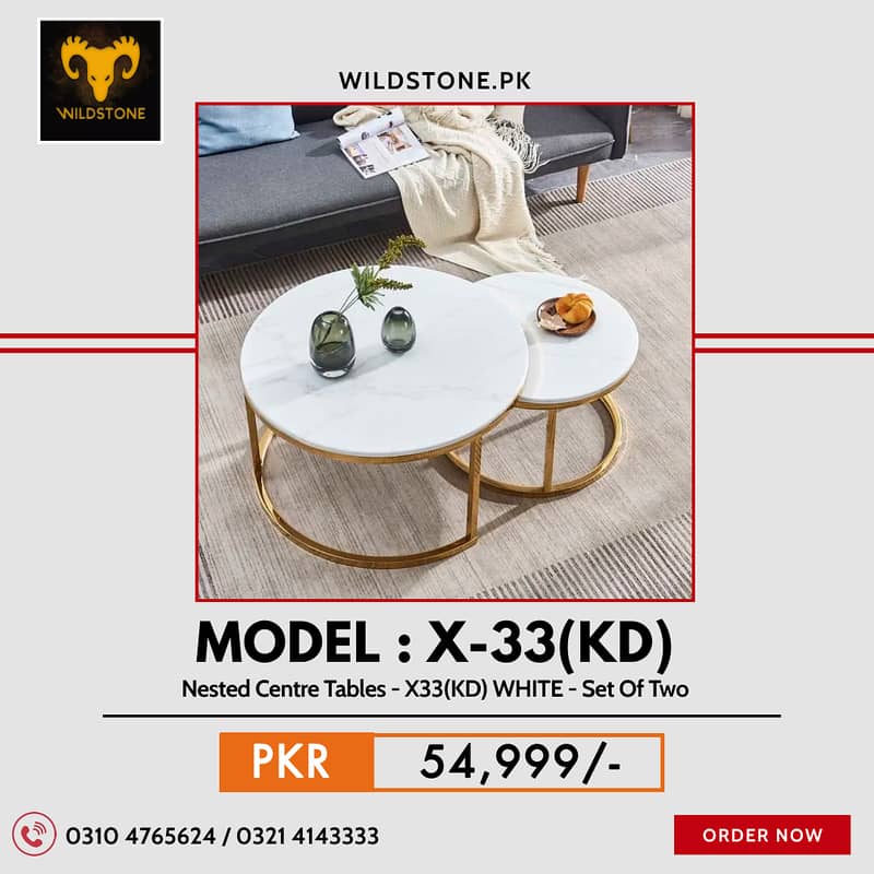 Modern Center Table - Nested Table - Coffee Table - Table - Side Table 7