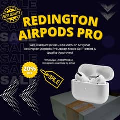 Imported Redington ANC Airpods Pro - Saudi Arabia Approved UHD Audio