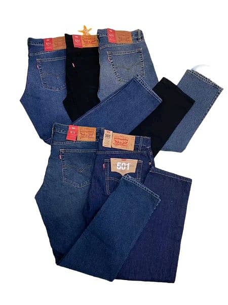 LEVIS DENIM JEANS PENT EXPOARTED QUALITY STOCK AVAILABLE 511 and 501 13
