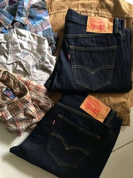 LEVIS DENIM JEANS PENT EXPOARTED QUALITY STOCK AVAILABLE 511 and 501 18