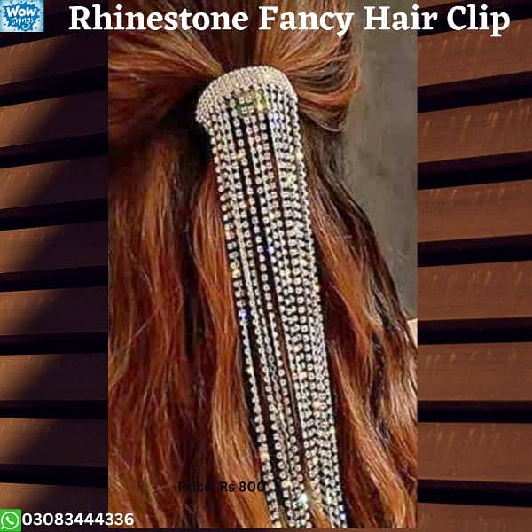 Korean Style Hair Claws Pearl Clip/ rhinestone clip 14