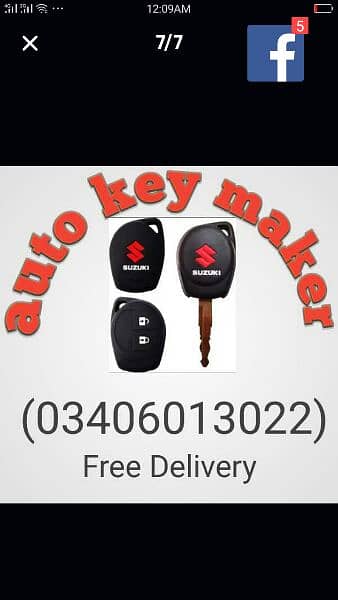 car key Suzuki Alto wagnar vitz remote key programming 0