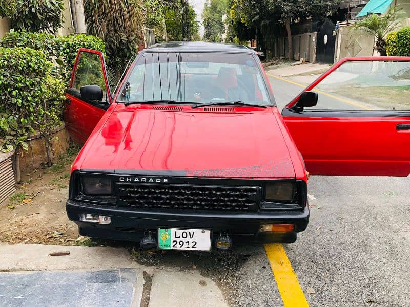 Charade 1984, two door, 5 gear, 1000c-c, petrol engine, non-ac car. 2
