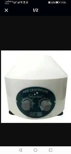 New centrifuge machines for medical labs , milk testing, prp saloons