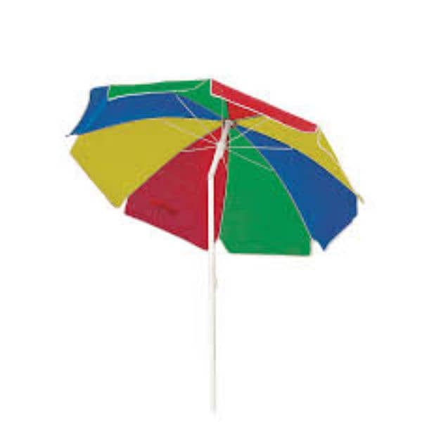 6/8/10 Foot HEAVY DUTY HIGH WIND Beach & Garden Umbrella 7