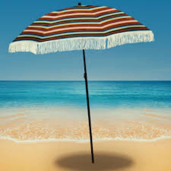 6/8/10 Foot HEAVY DUTY HIGH WIND Beach & Garden Umbrella 9