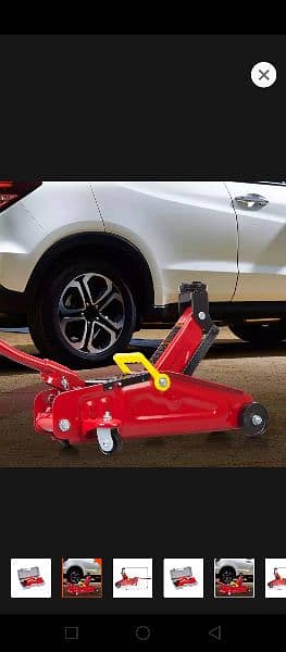 Heavy duty Car 2,3,4 ton trolley jack 3