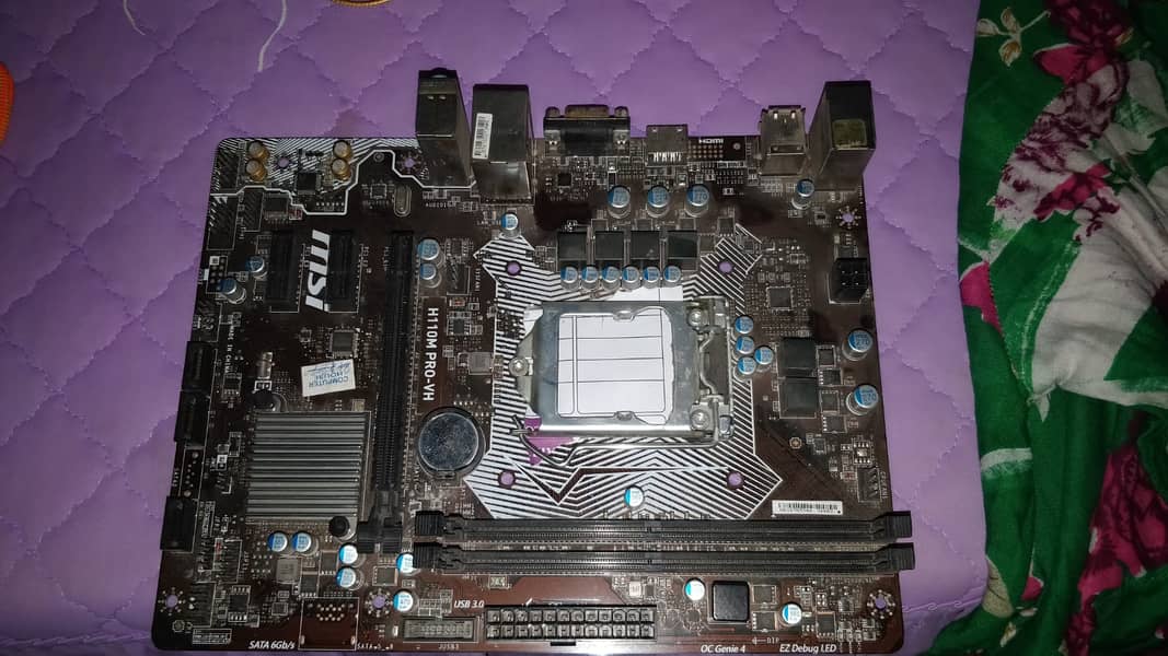 Mining B250 Intel 6th & 7th Gen Motherboard with Ram 7