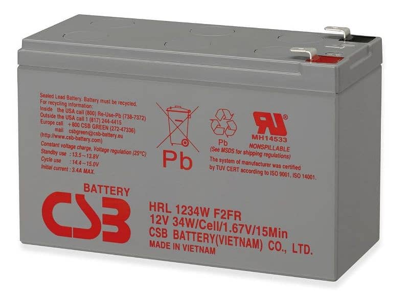 dry battery 12v 9ah 0