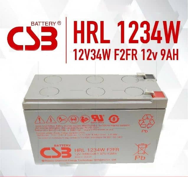 dry battery 12v 9ah 2