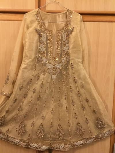 fancy  dress (dabka work )