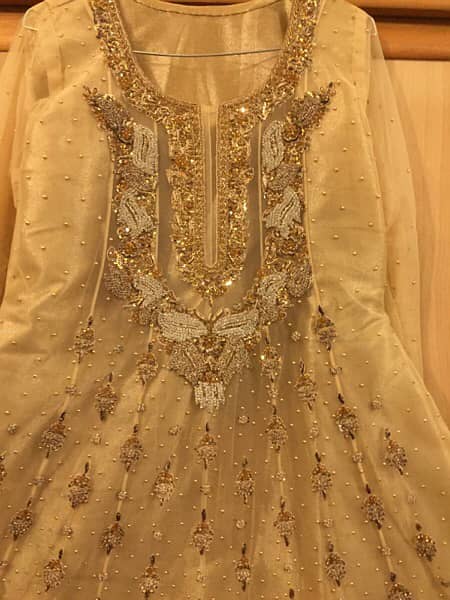 fancy  dress (dabka work ) 5