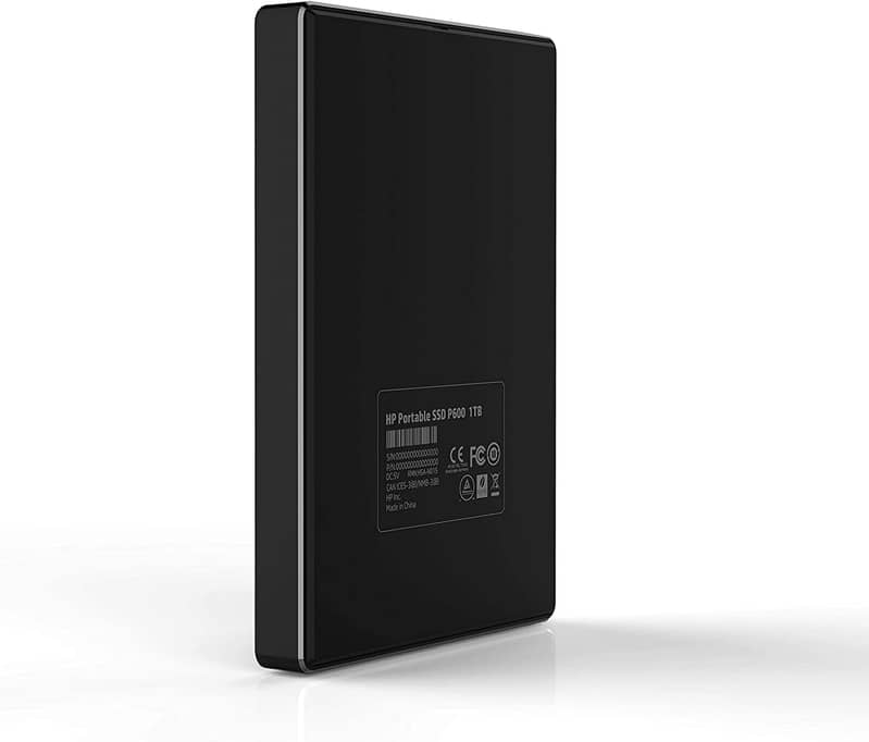 HP 1TB Portable Hard drive SSD P600 Black 6