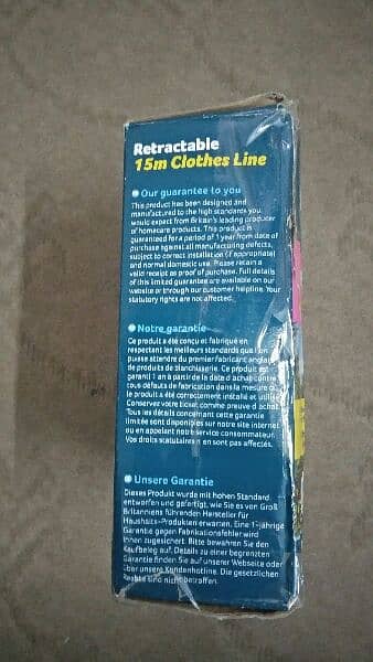 Minky Outdoor Retractable Clothesline Rope 15Meter Uk 10