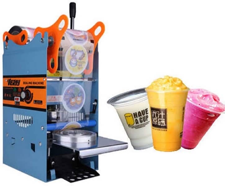 Manual Plastic Cup Sealing Machine | Raita, Juice,Jelly Sealer Packing 5