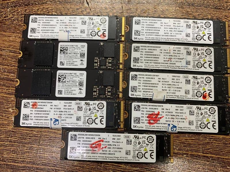 LAPTOP HDD RAM AND SSD CARDS AVAILABLE 9