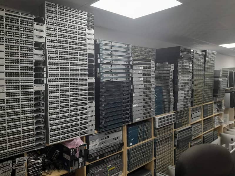 HP, Dell, Cisco, Fortinet - Server, Switch, Router, Firewall, WLC & AP 4