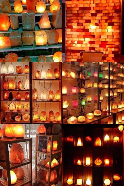 Natural Salt Lamps of Khewra Salt Mines with home delivery service 1