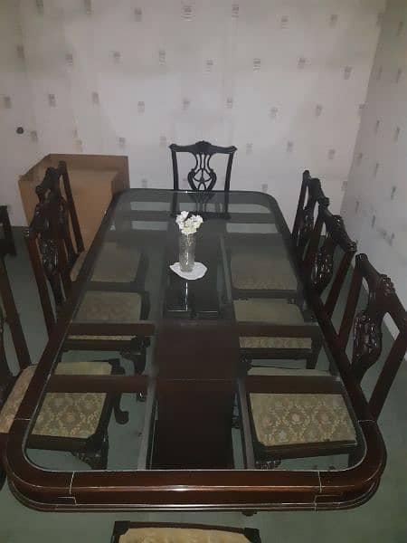 dinning table and 8 chairs set 3