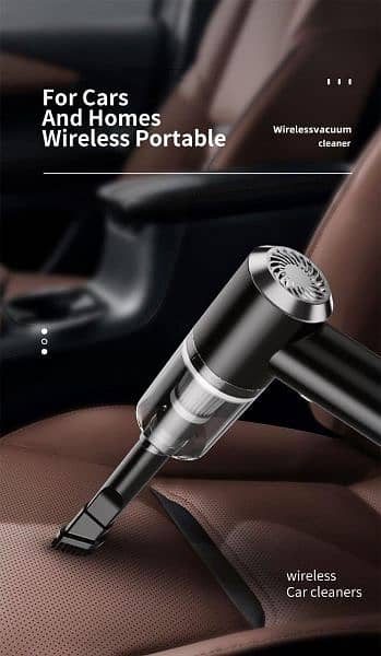 CAR VACUUM CLEANER (rechargeable) wireless 0