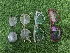 Multi colour glasses with multishade lenses