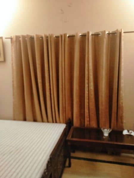 brown colored curtains 1