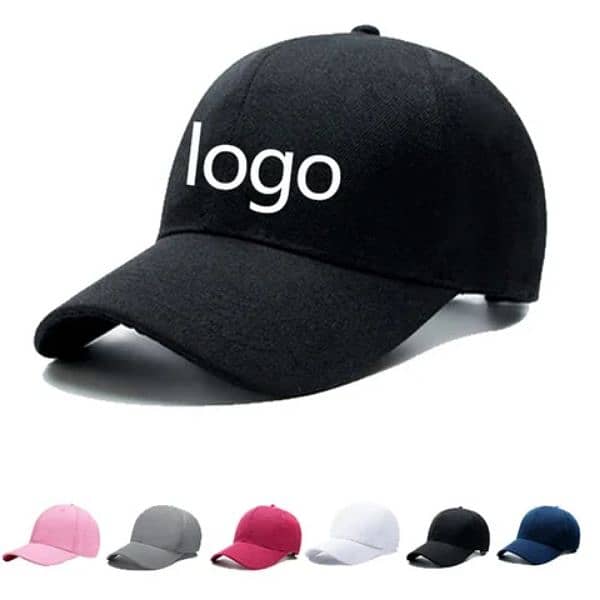 Cap with logo,name and print 2