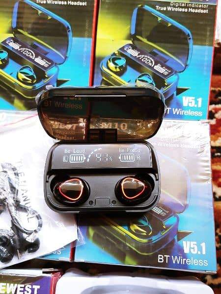 Bluetooth M10 Earbuds Original Best Quality 3