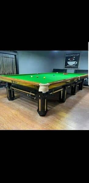 Snooker table & Billiards & new 2