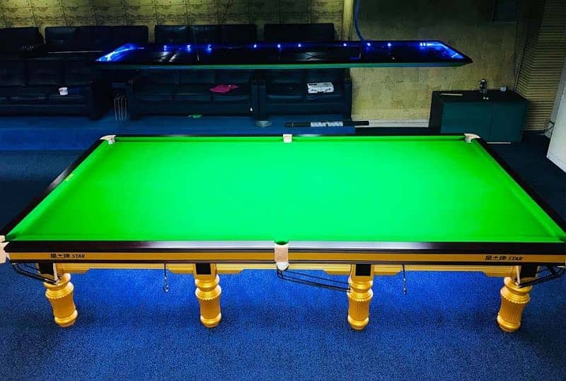 Snooker table & Billiards & new 8