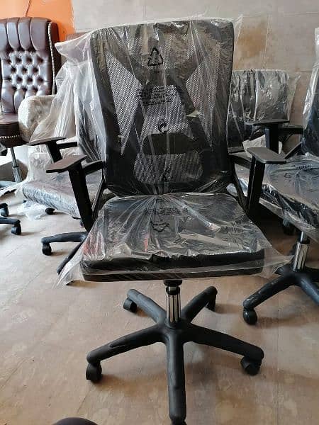 computer table, mesh chairs, office chair, visitor chair 6