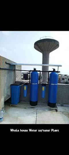 Water softener plant and reverse osmosis 6 stage system 0