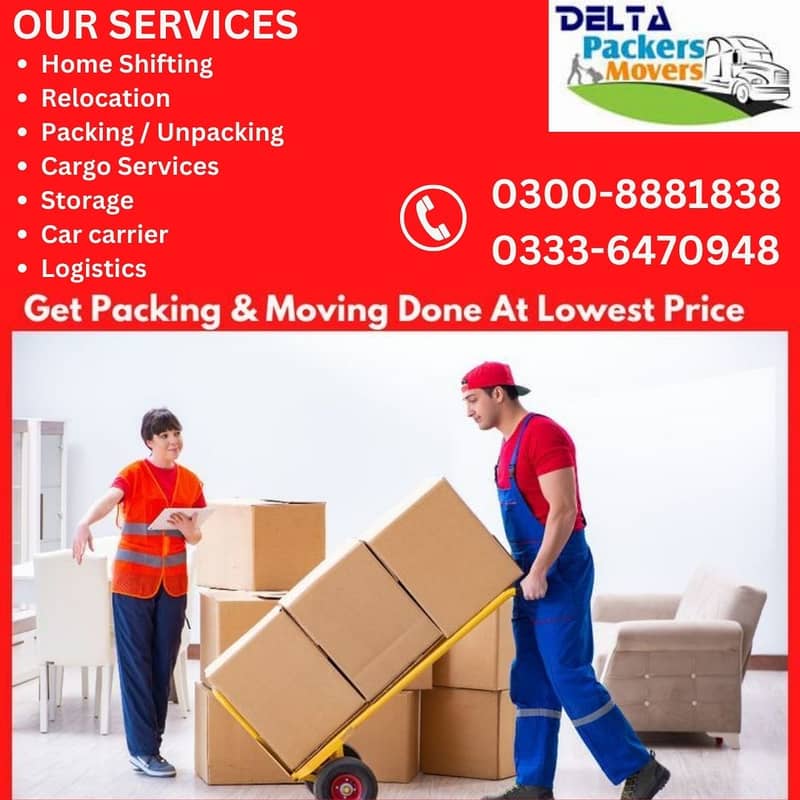 House Relocation/ Mazda/ Shahzor/ Labour/ Packers & Movers / Cargo 1