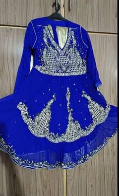 fancy women dresses frock and blue frock and Green  Marjanda