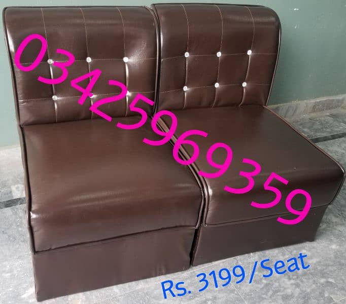 single sofa for office home parlor cafe desgn furniture chair table 3