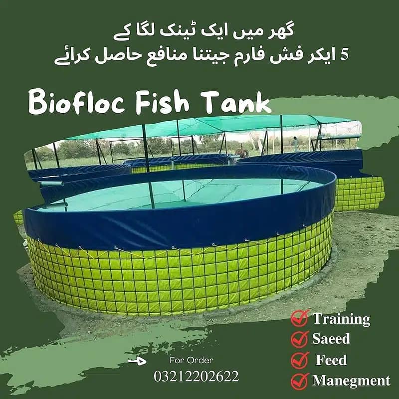 Biofloc Fish Tank | Biofloc Fish Farming | Fish Saeed | Fish Feed 0