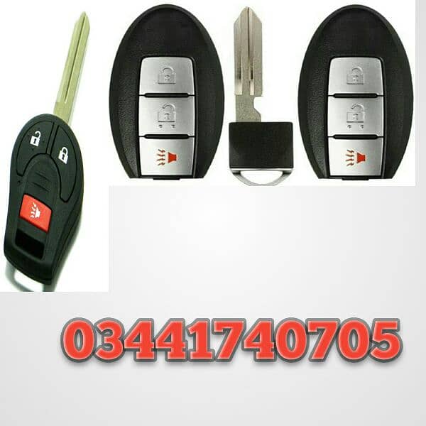 key Nissan iouke /Nissan note/Smart key Mitsubishi remote  programming 0
