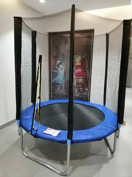 Trampoline |Jumping Pad | Round Trampoline | Kids Toy|With safety net 4