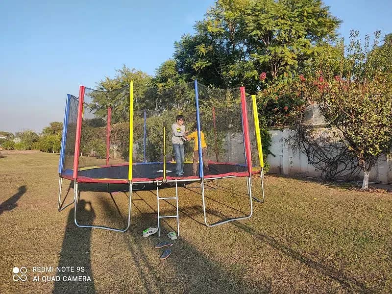 Trampoline |Jumping Pad | Round Trampoline | Kids Toy|With safety net 11